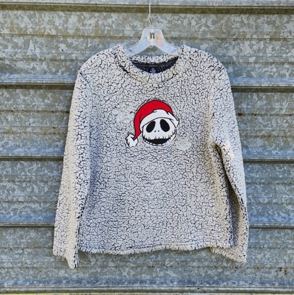 The Nightmare Before Christmas Fleece Shirt - Picture 1 of 13